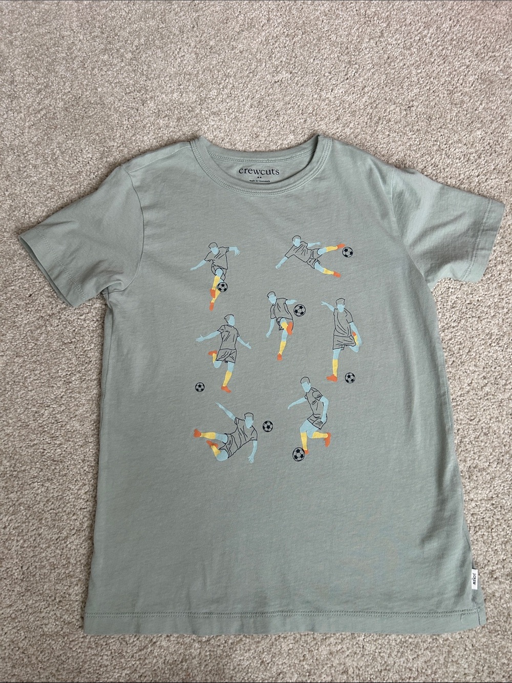 Crewcuts soccer shirt